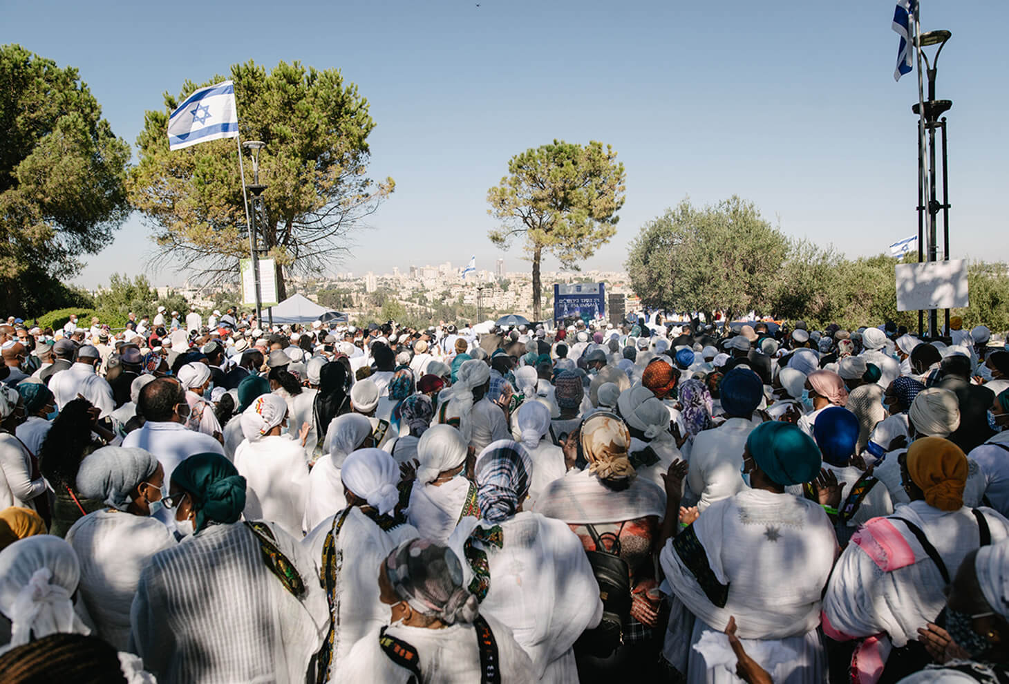 The Sigd Holiday In jerusalem 2021. Photo: Nir Pour