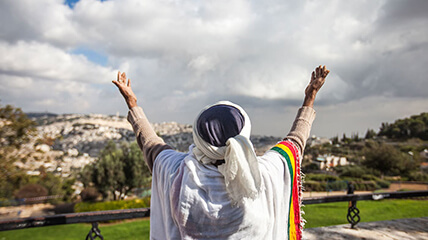 הטקס הממלכתי של חג הסגד נערך בארמון הנציב בירושלים, צילום: דניאל אליאור