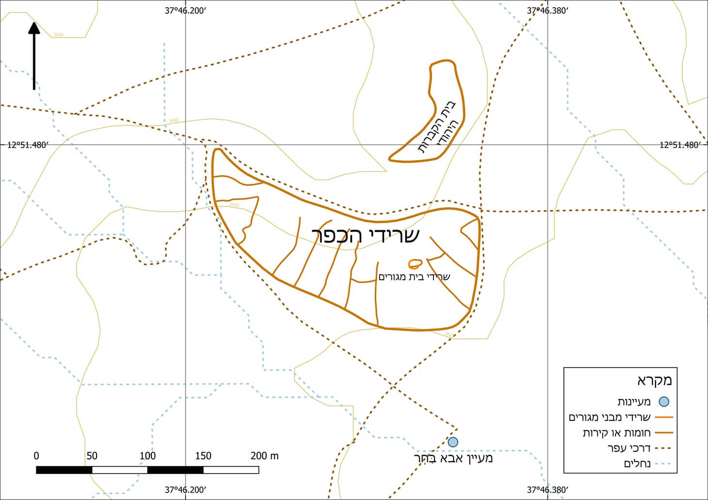 מפת הכפר דורו ווהא